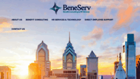 What Beneserv.com website looked like in 2020 (3 years ago)
