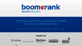 What Boomerank.net website looked like in 2020 (3 years ago)