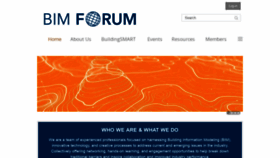 What Bimforum.org website looked like in 2020 (3 years ago)