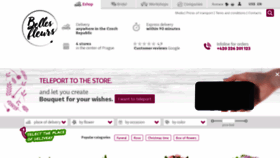 What Bellesfleurs.cz website looked like in 2020 (3 years ago)