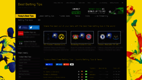 What Bestbet.tips website looked like in 2020 (3 years ago)