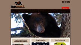 What Bearsmartdurango.org website looked like in 2020 (4 years ago)