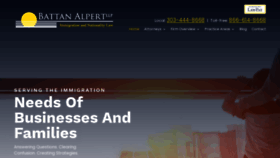 What Battanlaw.com website looked like in 2020 (3 years ago)