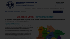 What Bds-niedersachsen.com website looked like in 2020 (3 years ago)