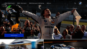 What Bmw-motorsport.com website looked like in 2020 (3 years ago)