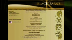 What Blacksaras.com website looked like in 2020 (3 years ago)