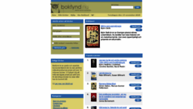 What Bokfynd.nu website looked like in 2020 (3 years ago)