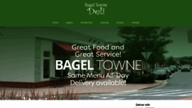 What Bageltownedeli.com website looked like in 2020 (3 years ago)