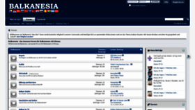 What Balkanesia.info website looked like in 2020 (3 years ago)