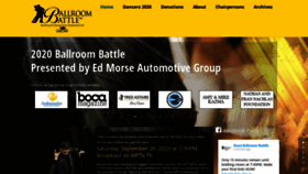 What Ballroombattle.com website looked like in 2020 (3 years ago)