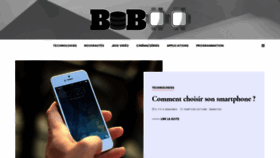 What Biboo.net website looked like in 2020 (3 years ago)