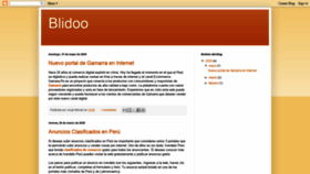 What Blidoo.pe website looked like in 2020 (3 years ago)