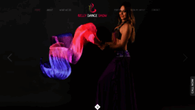 What Bellydanceshow.in website looked like in 2020 (3 years ago)