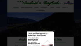 What Berggasthof-panorama.de website looked like in 2020 (3 years ago)