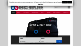 What Bikebox-rental.co.uk website looked like in 2020 (3 years ago)