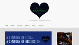 What Brooksidekc.org website looked like in 2020 (3 years ago)