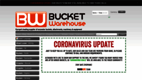 What Bucketwarehouse.com website looked like in 2020 (3 years ago)