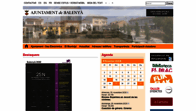 What Balenya.cat website looked like in 2020 (3 years ago)