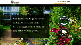 What Barnsdalegardens.co.uk website looked like in 2020 (3 years ago)