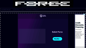What Bulletforce.org website looked like in 2020 (5 years ago)