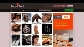 What Bodysoul.co.nz website looked like in 2020 (3 years ago)