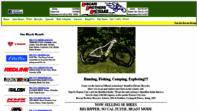 What Biscaribrothersbicycles.com website looked like in 2020 (3 years ago)