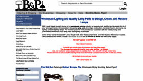 What Bplampsupply.com website looked like in 2020 (3 years ago)