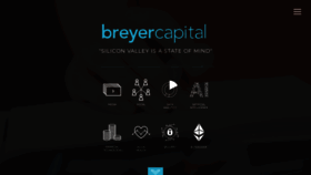 What Breyercapital.com website looked like in 2020 (3 years ago)