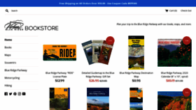 What Blueridgebookstore.com website looked like in 2020 (3 years ago)
