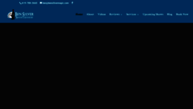 What Bensilvermagic.com website looked like in 2020 (3 years ago)