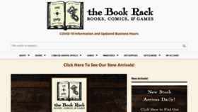 What Bookrackwa.com website looked like in 2020 (3 years ago)