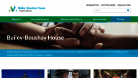 What Baileyboushay.org website looked like in 2020 (3 years ago)