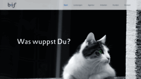 What Bif.de website looked like in 2020 (3 years ago)
