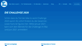 What Biketowork.ch website looked like in 2020 (3 years ago)
