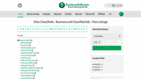 What Buckeyeads.com website looked like in 2020 (3 years ago)