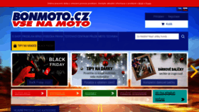 What Bonmoto.cz website looked like in 2020 (3 years ago)