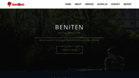 What Beniten.com website looked like in 2020 (3 years ago)