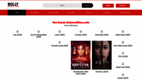 What Bollyshare.online website looked like in 2020 (3 years ago)