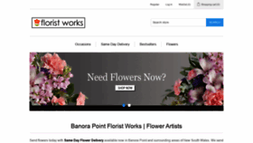 What Banorapointflowers.com.au website looked like in 2020 (3 years ago)