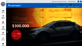 What Burgwagen.com.ar website looked like in 2020 (3 years ago)