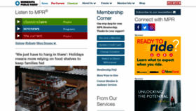 What Blogs.mprnews.org website looked like in 2020 (4 years ago)