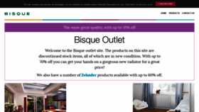 What Bisqueoutlet.co.uk website looked like in 2020 (3 years ago)