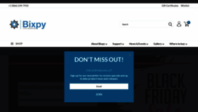 What Bixpy.com website looked like in 2020 (3 years ago)