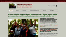 What Bicycleridingschool.org website looked like in 2020 (3 years ago)