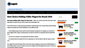What Bestfoldingwagon.com website looked like in 2020 (3 years ago)