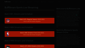 What Buffstreams.site website looked like in 2020 (3 years ago)