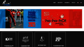 What Bratislavamarathon.com website looked like in 2020 (3 years ago)