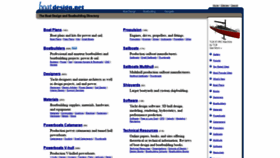 What Boat-design.net website looked like in 2020 (3 years ago)
