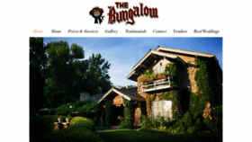 What Bungalowwedding.com website looked like in 2020 (3 years ago)