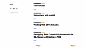 What Blog.8bitzen.com website looked like in 2020 (4 years ago)